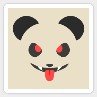 Demon Panda Sticker